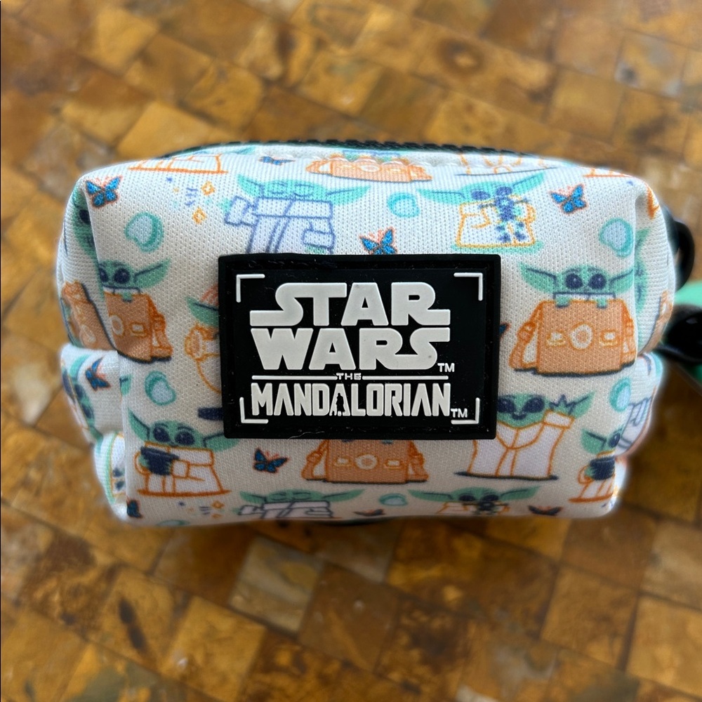 Sassy Woof Star Wars Mandalorian Waste Poop Bag Pouch for Dogs